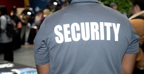 Emergency and Standard First aid and CPR training class by security guard in office