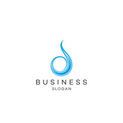 Yoga water drop simple line health and wellness logo design business solution Abstract vector brand flat Icon design vector modern minimal style illustration emblem sign symbol logotype typography