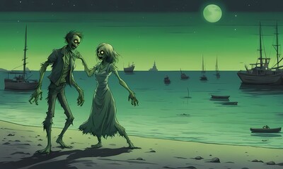 Zombies dancing