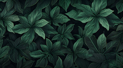 green natural background pattern, wallpaper background, pattern background