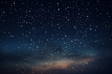 Fototapeta na wymiar stars in the night sky, in the style of blurred, dreamlike atmosphere, subtle atmospheric perspective, highly detailed, dotted, detailed background elements --ar 128:85