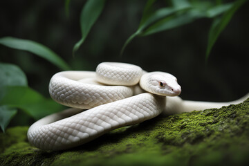 snake on a tree