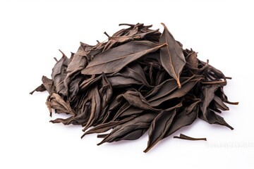 Obraz premium Tea isolated on white background with space for text.