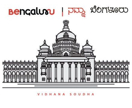 Premium Photo | The Intricate Beauty of Vidhana Soudha A Modern Isometric  Blender 3D Model with Sculpted Details an