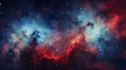 Foto auf Acrylglas Nordlichter Night sky wallpaper, night stars, sky, night sky star, space nebula, polar lights