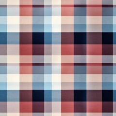Seamless flannel fabric texture pattern background with generative ai