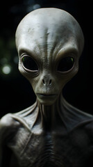Alien portrait, extraterestial, alien photo, extraterestial photo, ufo
