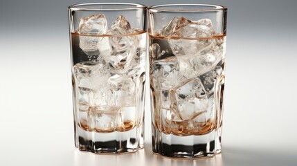 Ice Cubes, Abstract Background, Effect Background HD For Designer