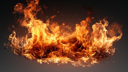 Fototapeta na wymiar Realistic Fire With Smoke Weld Sparks Flame, Abstract Background, Effect Background HD For Designer