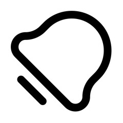 bell line icon