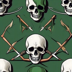 Bow Skull Generative AI