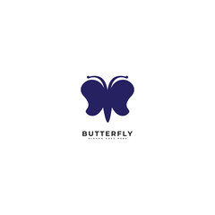Butterfly logo. Luxury line logotype design. Universal premium butterfly symbol logotype.