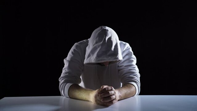 Guilty man is remorseful and explains.