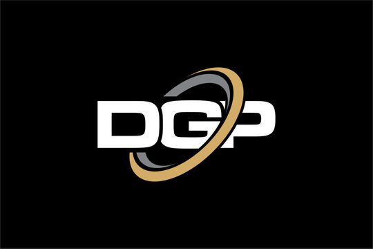 DGP creative letter logo design vector icon illustration	
