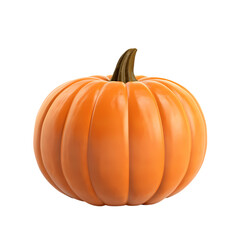 Halloween scary pumpkin on transparent background, halloween, holiday decoration material, vector illustration