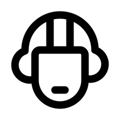 hockey player line icon