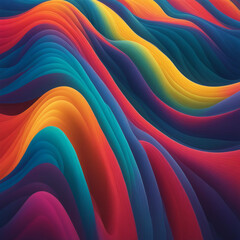 color waves and lines background
