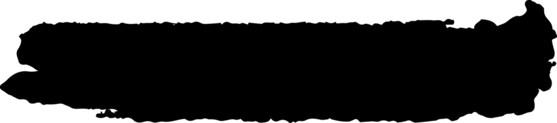 black and white brush