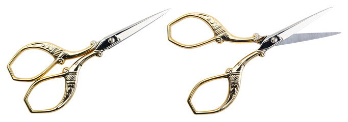 Scissors. Embroidery scissors, stainless steel sharp stork. Scissors for sewing crafting, art work,...