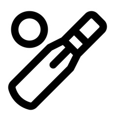 cricket line icon