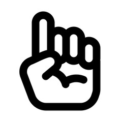 hand line icon