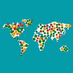 Investment asset allocation and balancing concept Businessman investors make pie charts to balance their portfolios to suit risk and return. © ABC-XYZ