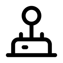 joystick line icon