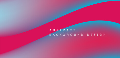 Abstract vector backdrop with fluid, geometric elements. Harmonious blend of form and color, evoking dynamic and captivating visual landscape for wallpaper, banner, background, landing page