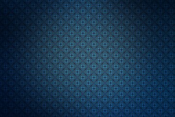 Fototapeta na wymiar Seamless blue background with rhombus pattern