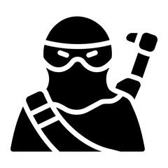 terrorist Solid icon