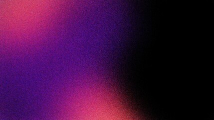 Fototapeta premium pink purple black abstract grainy gradient background with noise texture for header poster banner backdrop design