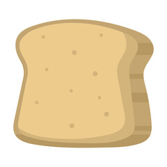 slice of bread illustration