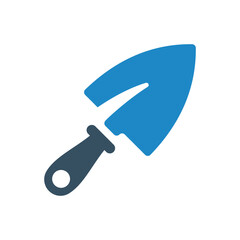 shovel, tools icon vector illustration