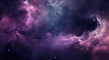 Obraz na płótnie Canvas Nebula and stars of space