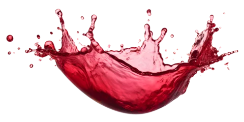  red wine splash isolated on transparent background - design element PNG cutout © sam