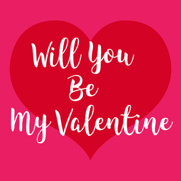 Digital png illustration of heart with will you be my valentine text on transparent background
