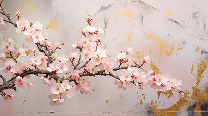 cherry blossom in spring HD 8K wallpaper Stock Photographic Image 