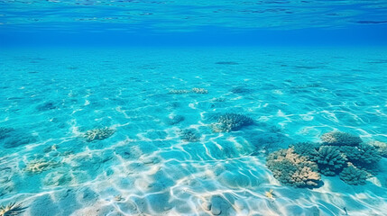 Naklejka na ściany i meble water in the sea HD 8K wallpaper Stock Photographic Image 