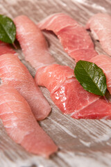 Raw tuna