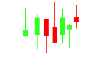 Bullish candlestick chart pattern. Candlestick chart Pattern For Traders. Japanese candlesticks pattern. bullish Candlestick chart pattern for forex, stock, cryptocurrency. Trading signal vector