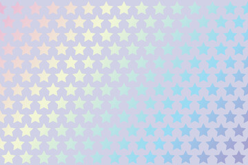 star background with foil metallic hologram colors