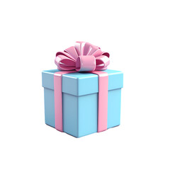 Obraz premium Gift box on transparent background, Christmas, holiday decoration material, vector illustration