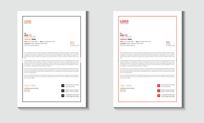 Simple Letterhead Design