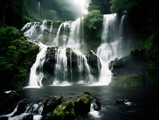 waterfall in the forest