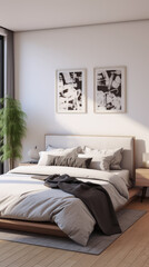 Stylish Minimalist Bedroom