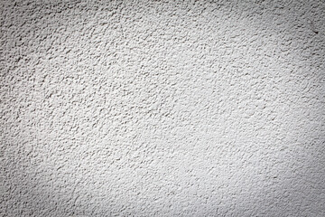 White plaster on the wall of a house as an abstract background