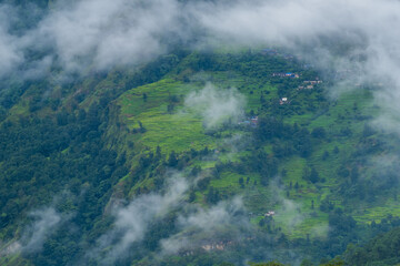 Fototapeta premium Views From Nepal The Roof Of The World