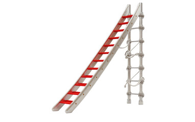 Quick and Safe Descent Ladder On Transparent PNG