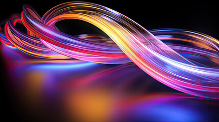 abstract neon light background