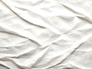 Beige crumpled paper background Generative ai design
